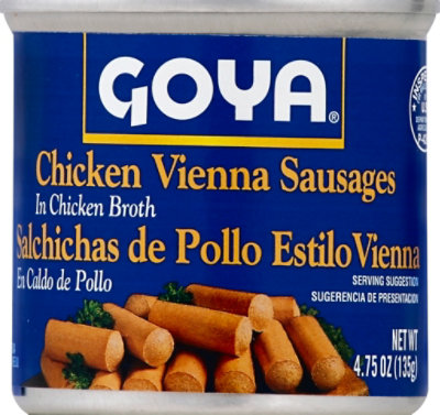 Goya Vienna Sausages Chicken - 4.75 Oz - Image 2