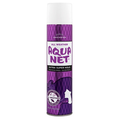 Aqua Net Unscented Extra Super Hold Hairspray - 11 Oz - Image 3