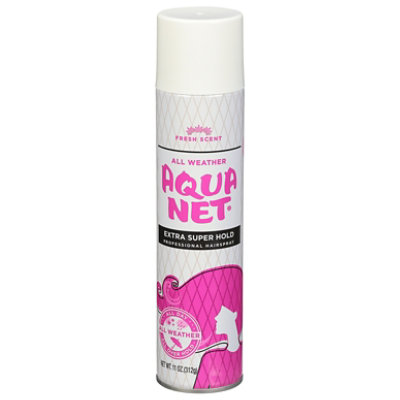 Aqua Net Fresh Scent Extra Super Hold Hairspray - 11 Oz