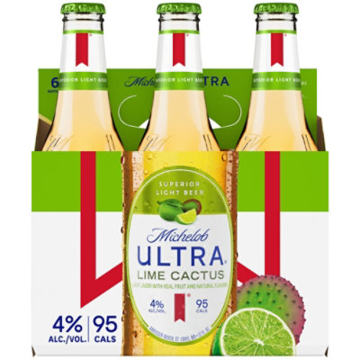 Michelob ULTRA Infusions Lime And Prickly Pear Cactus Light Beer In Bottles - 6-12 Fl. Oz. - Image 2