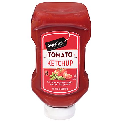 Signature SELECT Ketchup Tomato - 32 Oz - Image 2