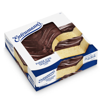 Entenmann's Fudge Iced Golden Cake - 19 Oz - Image 1