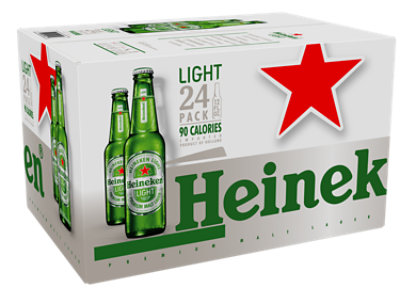 heineken light beer bottle