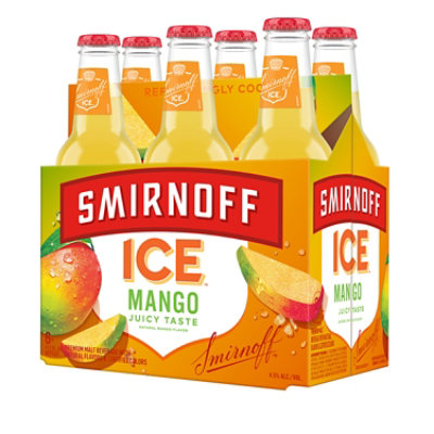 Smirnoff Ice Mango Malt Beverage 4.5% ABV In Bottles - 6-11.2 Oz - Image 2