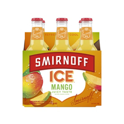 Smirnoff Ice Mango Malt Beverage 4.5% ABV In Bottles - 6-11.2 Oz - Image 5