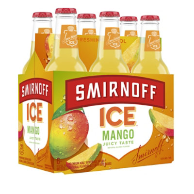 Smirnoff Ice Mango Malt Beverage 4.5% ABV In Bottles - 6-11.2 Oz - Image 3