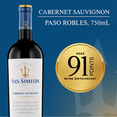 San Simeon Cabernet Sauvignon Wine - 750 Ml - Image 1