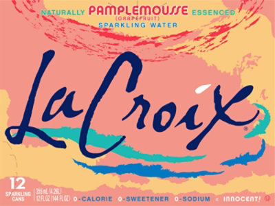 送料無料 激レアDISCOLP＆12\" 2枚まとめLE PAMPLEMOUSSE LaCroix Pamplemousse Sparkling Water 12pk 12oz Cans | Meijer