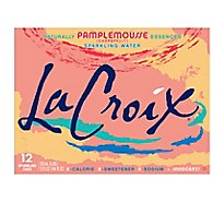 LaCroix Sparkling Water Core Pamplemousse Grapefruit 12 Count - 12 Oz