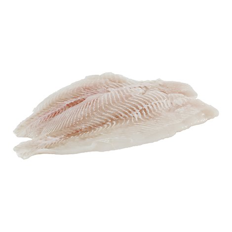 Seafood Service Counter Fish Flounder Fillet Pacific Previously Frozen - 1.00 LB
