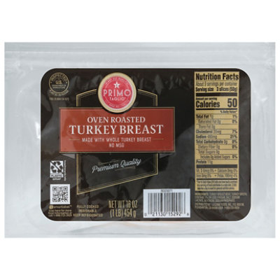 Primo Taglio Oven Roasted Turkey - 16 Oz. - Image 3