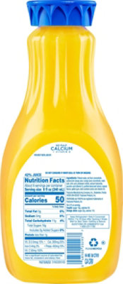 Tropicana Trop50 Orange Juice No Pulp Plus Calcium Chilled - 52 Fl. Oz. - Image 6