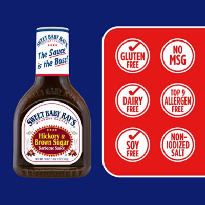 Sweet Baby Rays Sauce Barbecue Hickory & Brown Sugar - 28 Oz - Image 3