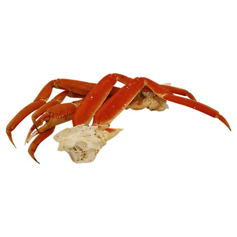 Seafood Service Counter Crab Snow Cluster Alaska Cooked Previously Frozen 1 Count - 0.75 LB