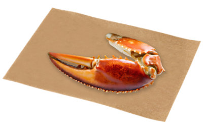 Previously Frozen Cooked Dungeness Crab Section 1 ct - 0.50 lb