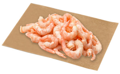 Service Case Previously Frozen Cooked Tiny Shrimp  91-110 ct - 1 lb