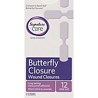 Signature Care Wound Closure Butterfly One Size - 12 Count - Image 2