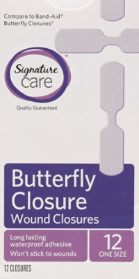 Signature Select/Care Wound Closure Butterfly One Size - 12 Count - Image 2