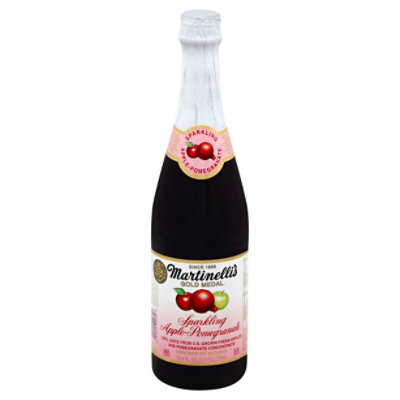 Martinellis Gold Medal Juice Sparkling Apple Pomegranate - 25.4 Fl. Oz.