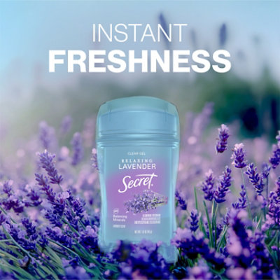 Secret Fresh Relaxing Lavender Clear Gel and Deodorant for Women - 2.6 Oz - Image 7