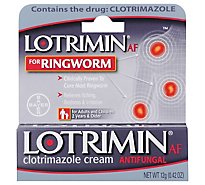Lotrimin AF Antifungal Cream Clotrimazole For Ringworm - 0.42 Oz