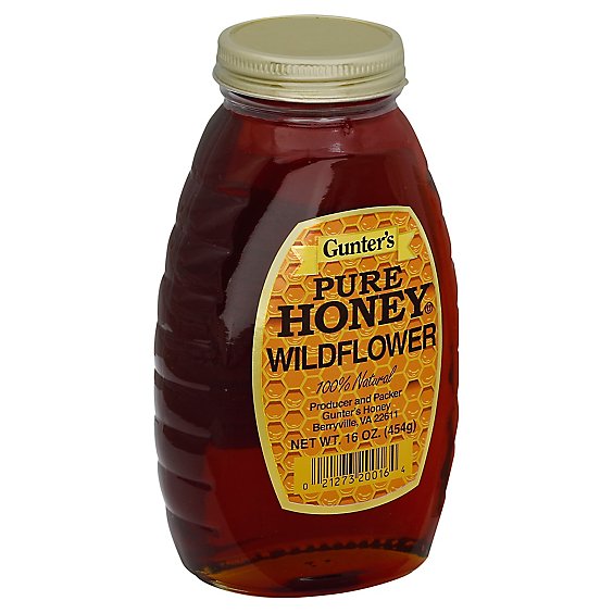 Gunters Honey Pure Wildflower - 16 Oz