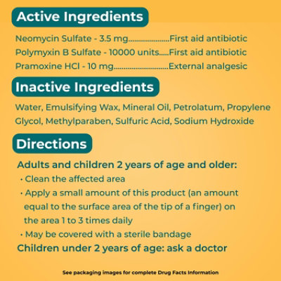 Neosporin First Aid Antibiotic Cream For Kids Pain Relief - .5 Oz - Image 4