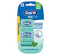Oral-B Glide Pro Health Floss Comfort Plus Mint Value 2 Pack - 3 Count