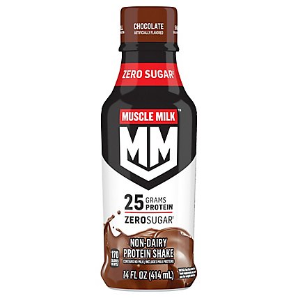 MUSCLE MILK Protein Shake Chocolate - 14 Fl. Oz. - Image 2