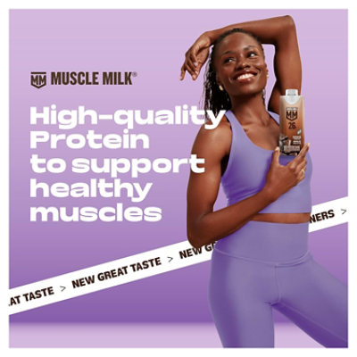 MUSCLE MILK Protein Shake Chocolate - 14 Fl. Oz. - Image 5