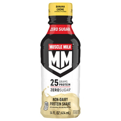 MUSCLE MILK Protein Shake Banana Creme - 14 Fl. Oz. - Image 2