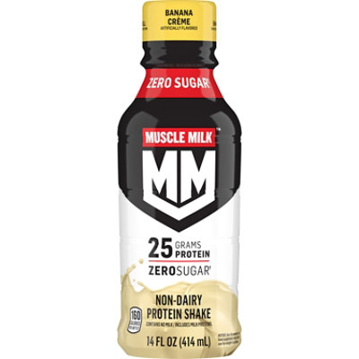 MUSCLE MILK Protein Shake Banana Creme - 14 Fl. Oz. - Image 1