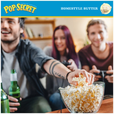 Pop Secret Homestyle Microwave Popcorn 3 Count - 3.2 Oz - Image 3