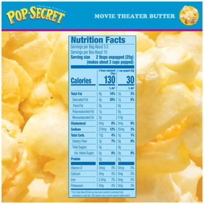 Pop Secret Movie Theater Butter Microwave Popcorn 3 Count - 3.2 Oz - Image 4