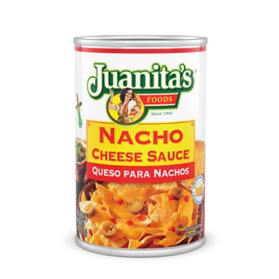 Juanitas Foods Mexican Gourmet Sauce Nacho Cheese Can - 15 Oz
