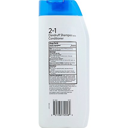 Signature Care Shampoo Plus Conditioner 2in1 Dandruff Normal Or Oily Hair - 23.7 Fl. Oz. - Image 5