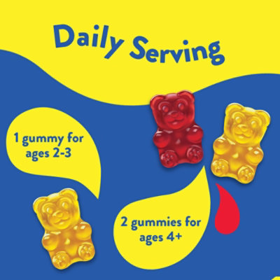 Lil Critters Vitamins Gummy Vites Complete Multivitamin Natural Fruit Flavors - 190 Count - Image 3