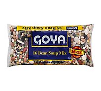 Goya Soup Mix 16 Bean Bag - 16 Oz
