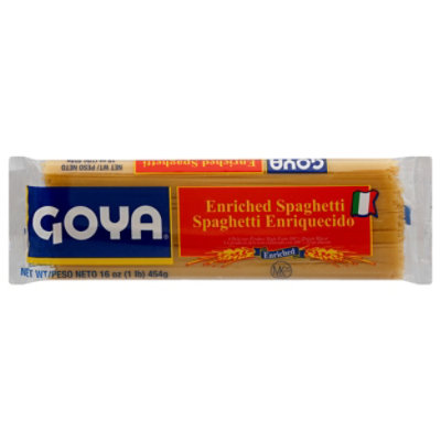 Goya Pasta Enriched Spaghetti Wraper - 16 Oz