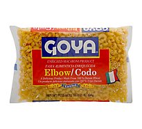 Goya Pasta Enriched Elbow Bag - 16 Oz