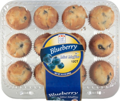 Fresh Baked Mini Blueberry Muffin - 12 Count - Image 2