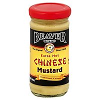 Beaver Brand Mustard Chinese Extra Hot - 4 Oz - Image 1