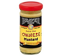 Beaver Brand Mustard Chinese Extra Hot - 4 Oz