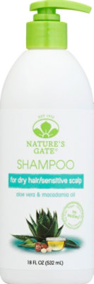 Natures Gate Shampoo Aloe Vera - 18 Fl. Oz.