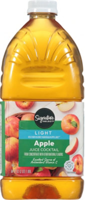 Signature SELECT Juice Cocktail Light Apple - 64 Fl. Oz. - Image 5