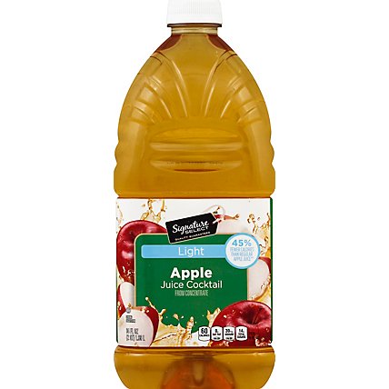 Signature SELECT Juice Cocktail Light Apple - 64 Fl. Oz. - Image 2