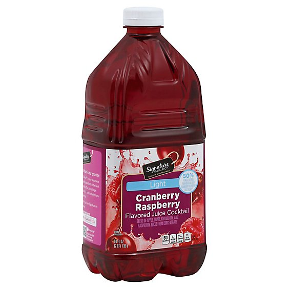 Signature SELECT Juice Light Cranberry Raspberry - 64 Fl. Oz.