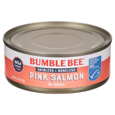 Bumble Bee Salmon Pink Skinless & Boneless Tuna Style in Water - 5 Oz - Image 3