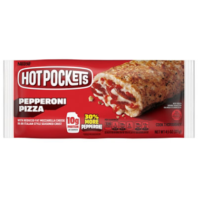 Hot Pockets Subs Stuffed Sandwiches, Pepperoni Pizza