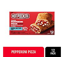 Hot Pockets Hot Pocket Pepperoni Pizza Sandwiches Box 12 Count - 54 Oz